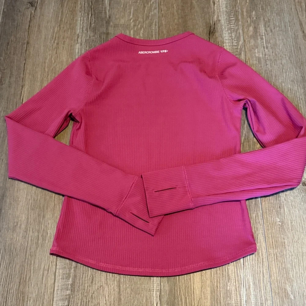 YPB Abercrombie Kids Ribbed Long-Sleeve Tee